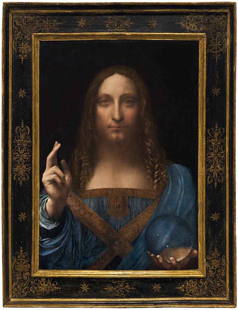 SALVATOR MUNDI DE LEONARDO DA VINCI