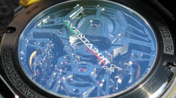 Roger Dubuis Excalibur Aventador S Strap Details